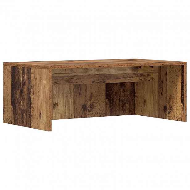 vidaXL Nástěnný stolek Staré dřevo Kompozitní dřevo 80 x 45 x 30 cm