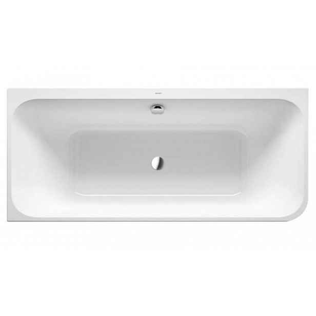 Duravit Happy D.2 - Vana 180x80 cm, s panelem, levá, bílá 700316000000000