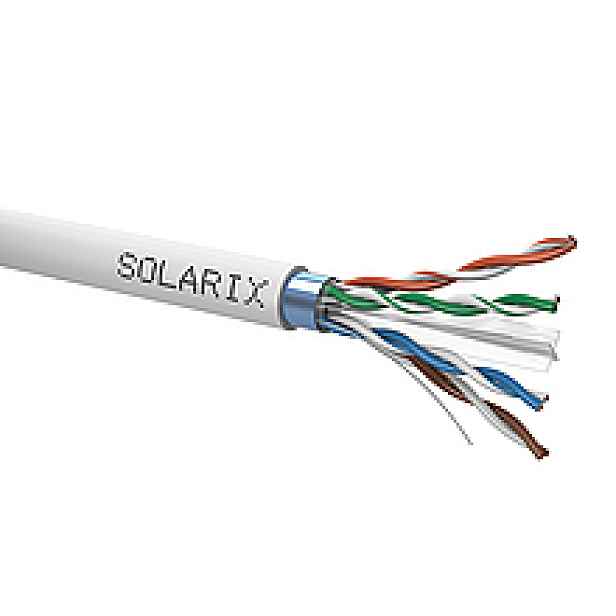 Kabel instalační Solarix CAT6 FTP stíněný PVC 500 m/bal.