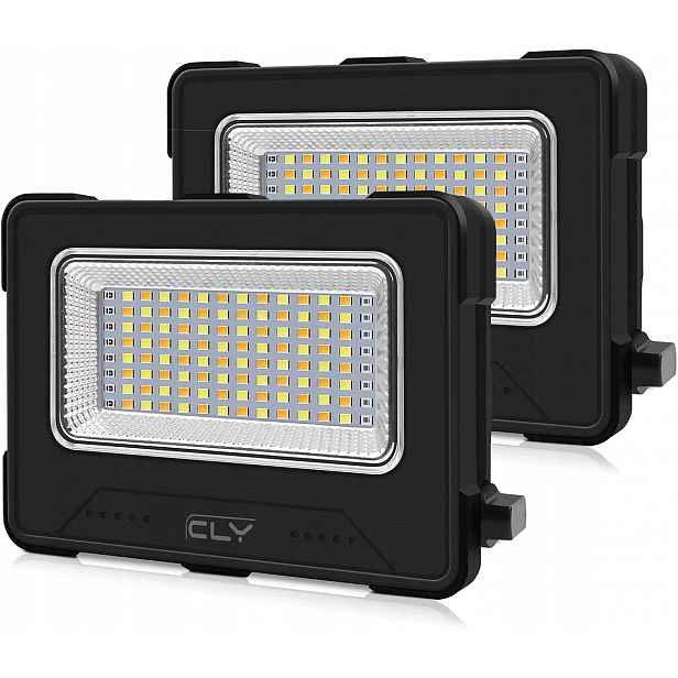 Led stavební reflektor, 80 W, 12 000 mAh, Led pracovní světlo, akumulátorový