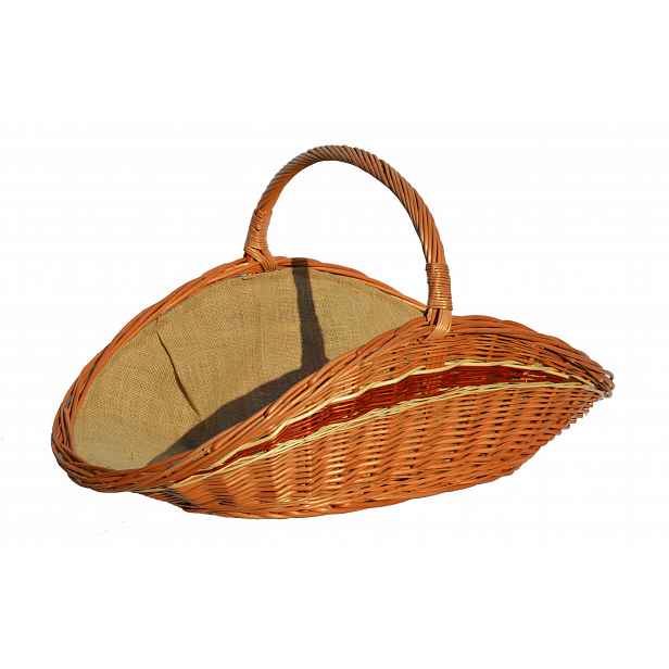 Proutěný koš na dřevo do krbu 59 Cm Wiklina