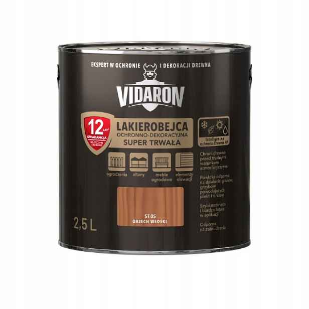 Vidaron Odolný Lak 2,5 L Vlašský Ořech ST05