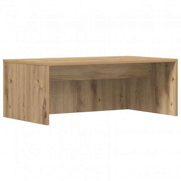 vidaXL Nástěnný stolek Artisanový dub Kompozitní dřevo 80 x 45 x 30 cm