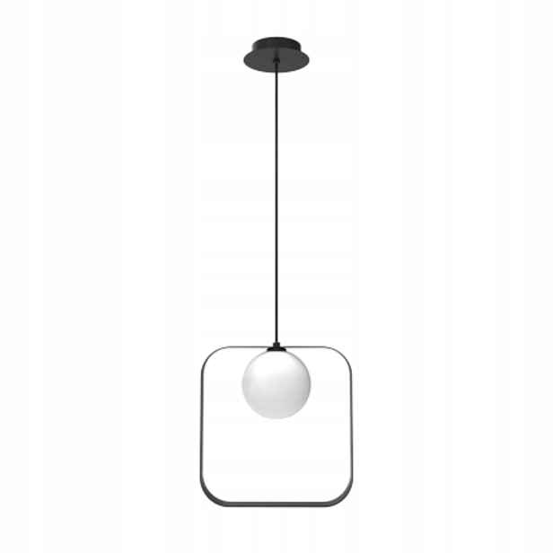 Závěsná lampa černobílá 1x28W G9 Tula Ledea