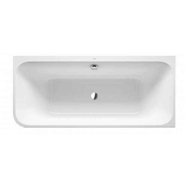 Duravit Happy D.2 - Vana 180x80 cm, s panelem, pravá, bílá 700317000000000