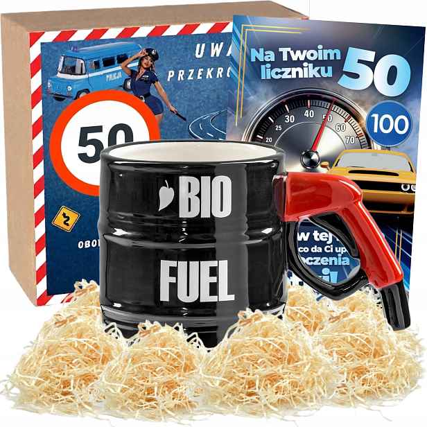 Veselý Dárek k 50. narozeninám pro muže Hrnek Sud Gadget na 50 let
