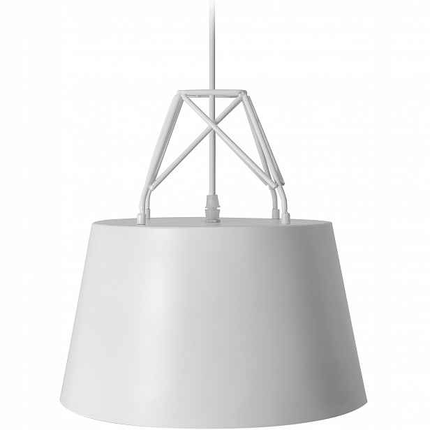 Závěsné Stropní Svítidlo Loft Kovová Bílá