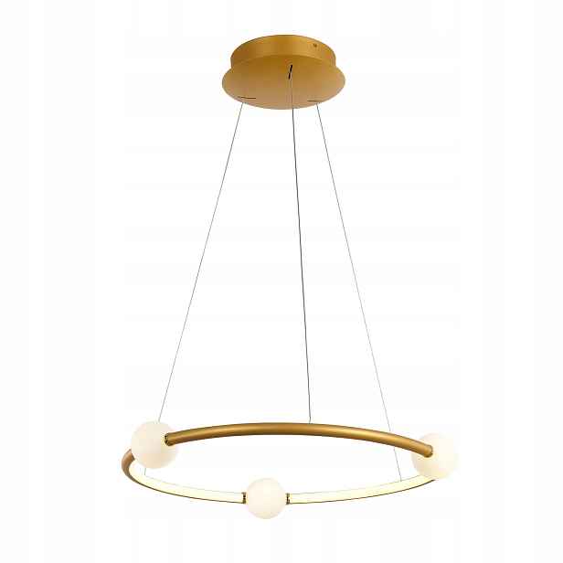 Lausanne Závěsná lampa Hnědá Moderní kulatá Led 36W 3000K 2100lm IP20
