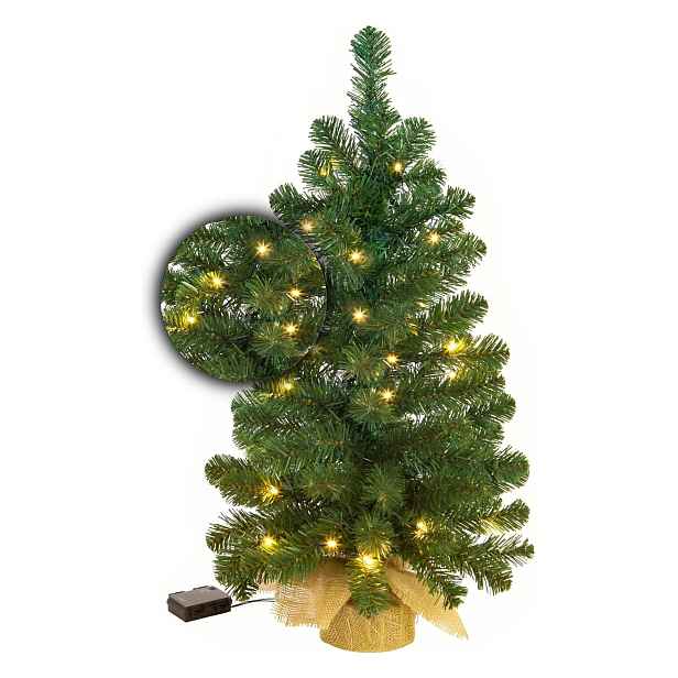 Led vánoční stromek Jarbo 90 cm Mini s osvětlením