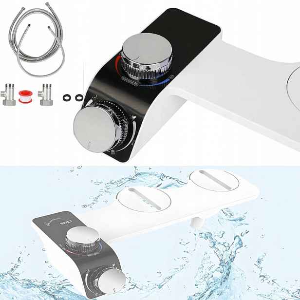 Nový Bidet Pro Wc, Mycí Nástavec Se Dvěma Tryskami, Vysoká Kvalita