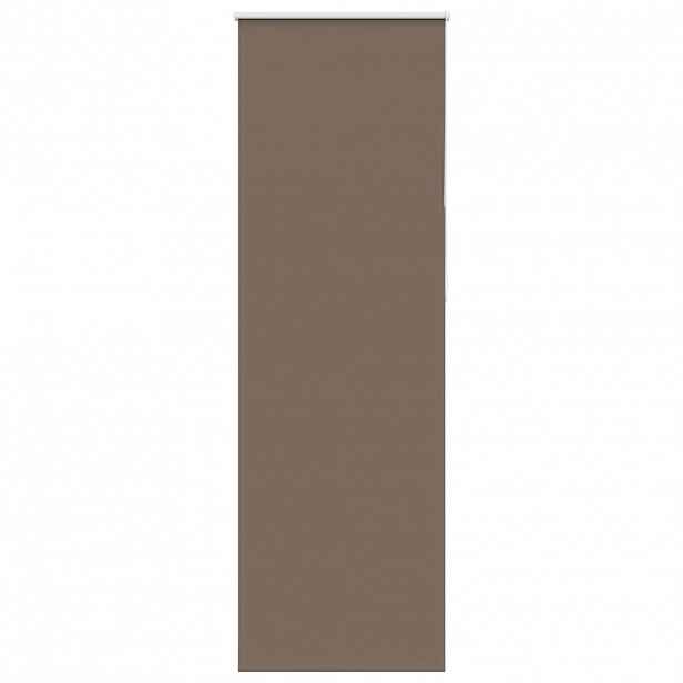 vidaXL Roleta zatemňovací Káva 70x210 cm Šířka látky 65,7 cm Polyester