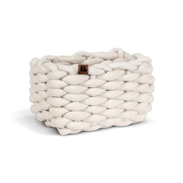 Látkový košík 20x15x11 cm Peach Skin S – Bigso