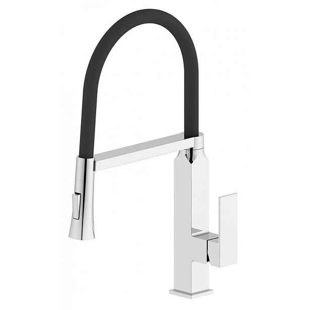 Sapho Maya - Dřezová baterie s flexibilním ramenem, chrom MA780