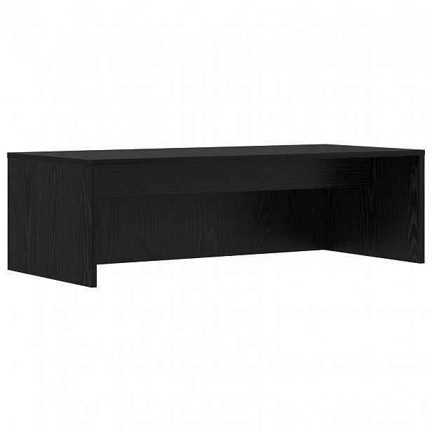 vidaXL Nástěnný stolek Černý dub Kompozitní dřevo 100 x 45 x 30 cm