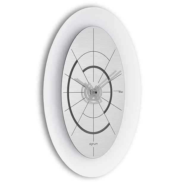 Designové nástěnné hodiny I560M chrome IncantesimoDesign 45cm