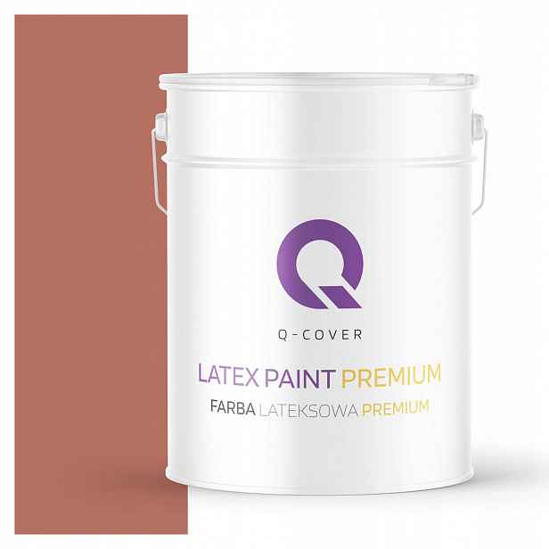 Barva Nástěnná Barva Odolná Proti Skvrnám, Cihlová Barva H4728 Pro Matné Stěny 10 L
