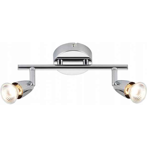 Bodové svítidlo Amalfi dvojité chromované 2x50W/GU10 Saxby