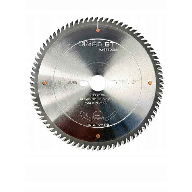 Dimar kotoučová pila Dfs pro laminované desky D250 B3,2 c2,2 d30 a10° Z80