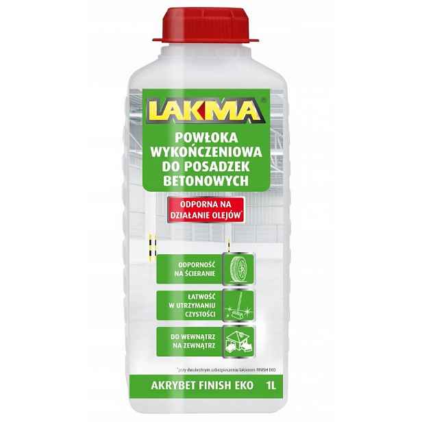 Lak Akrybet Finish Eko na podlahy Lakma 1 L
