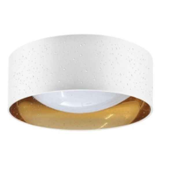 Stropní Svítidlo Led Tuluza 32 cm bílo-zlatý 18W 1850lm 4000K