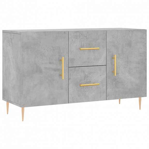 vidaXL Příborník betonově šedý 100 x 36 x 60 cm kompozitní dřevo