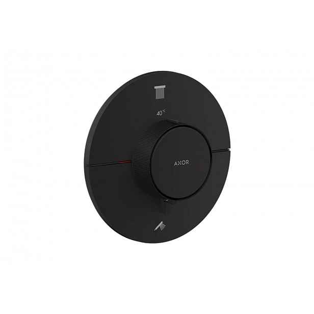 Axor ShowerSelect ID - Termostatická baterie pod omítku, pro 2 spotřebiče, matná černá 36750670