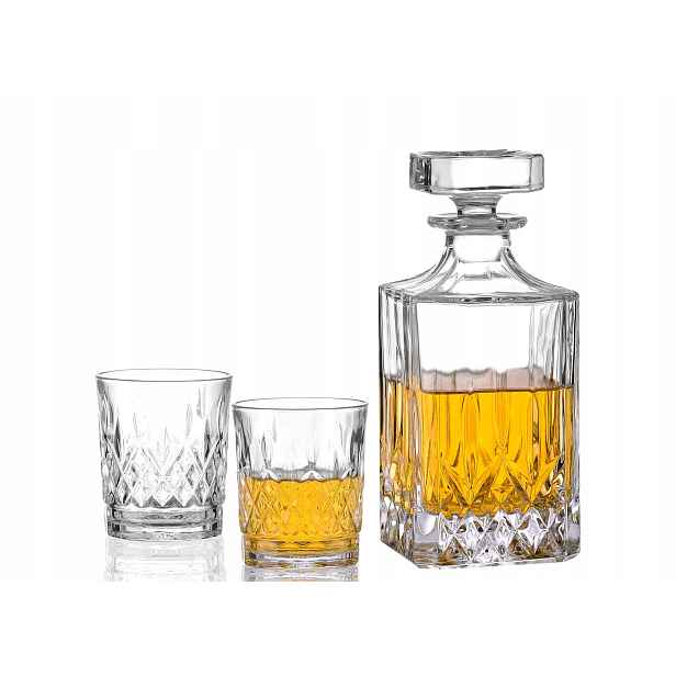 Sklenice na whisky Amisglass 700 ml karafa 2 sklenice