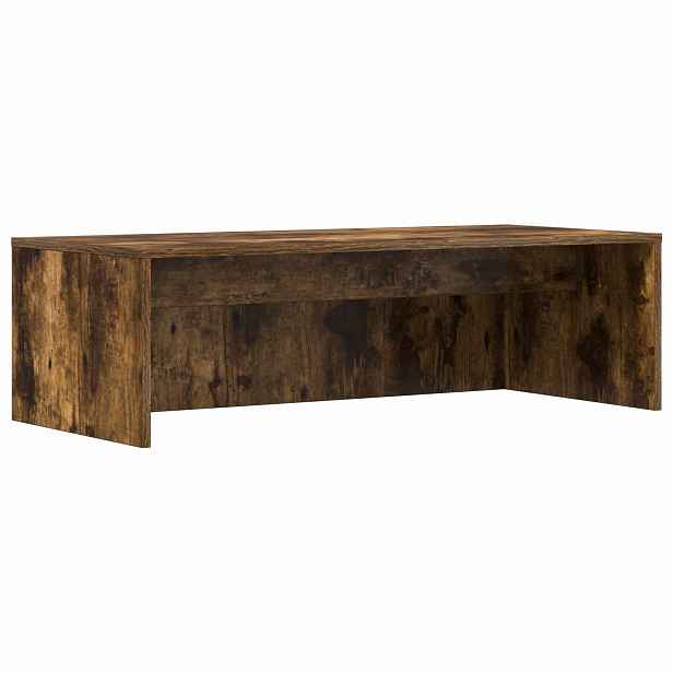 vidaXL Nástěnný stolek Kouřový dub 100 x 45 x 30 cm Kompozitní dřevo