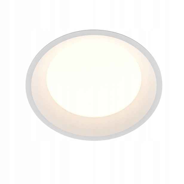 Zapuštěné očko kulaté bílé do koupelny IP44 Led 18 cm Maytoni