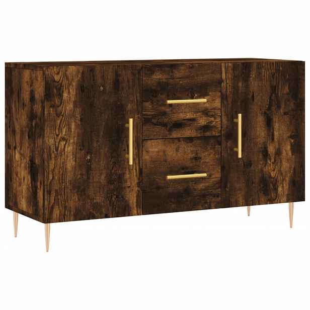 vidaXL Příborník kouřový dub 100 x 36 x 60 cm kompozitní dřevo