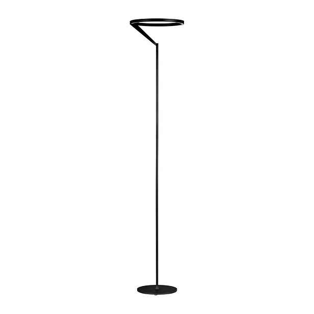 Matně černá hliníková LED stmívatelná stojací lampa (výška 168 cm) Tilia – Nova Luce