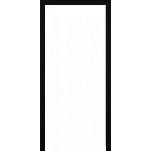 Obložková zárubeň Naturel 80 cm pro tloušťku stěny 14-16 cm pravá O4CER80P