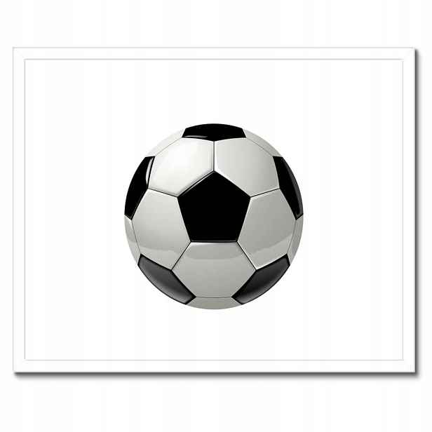 Plakáty v rámu 50x40 Fotbal na nohu