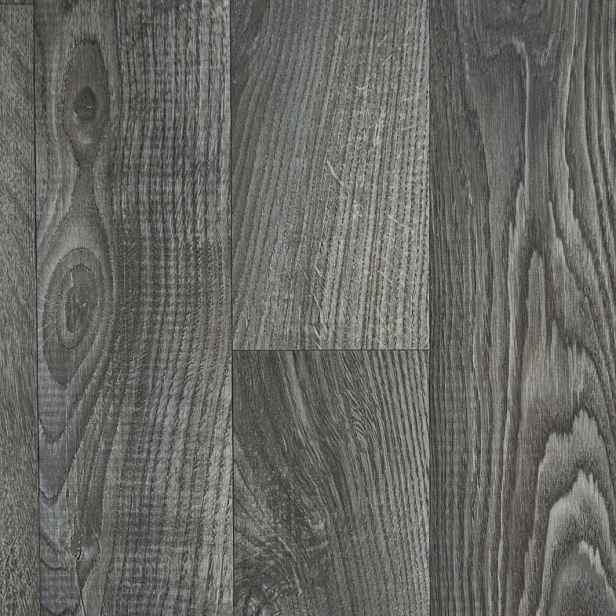 PVC podlaha - lino Blacktex White Oak 997D - dub, na míru, šíře 3m,4m, šedá, filc, chodba / předsíň, Beauflor
