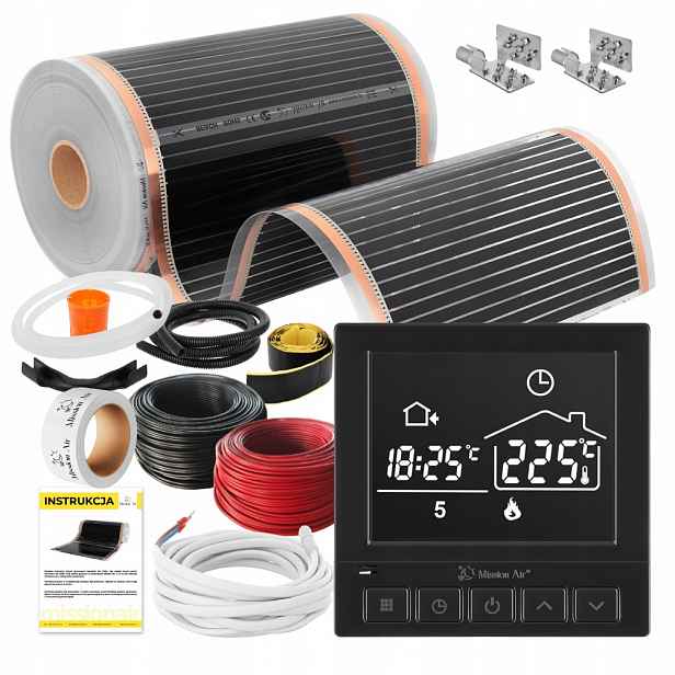Set Fólie Vyhřívací Podložka Infračervená 160W 5m²