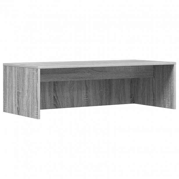vidaXL Nástěnný stolek Šedá Sonoma Kompozitní dřevo 100 x 45 x 30 cm