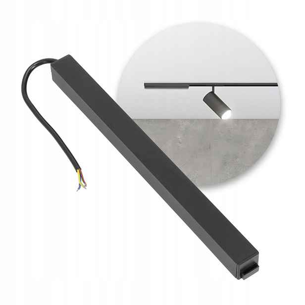 Napájecí zdroj pro magnetické Led lišty 100W černý