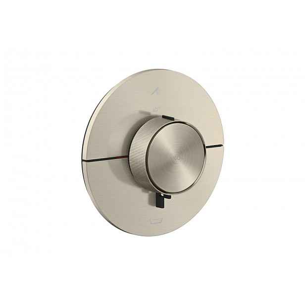 Axor ShowerSelect ID - Termostatická baterie pod omítku, pro 2 spotřebiče, kartáčovaný nikl 36751820