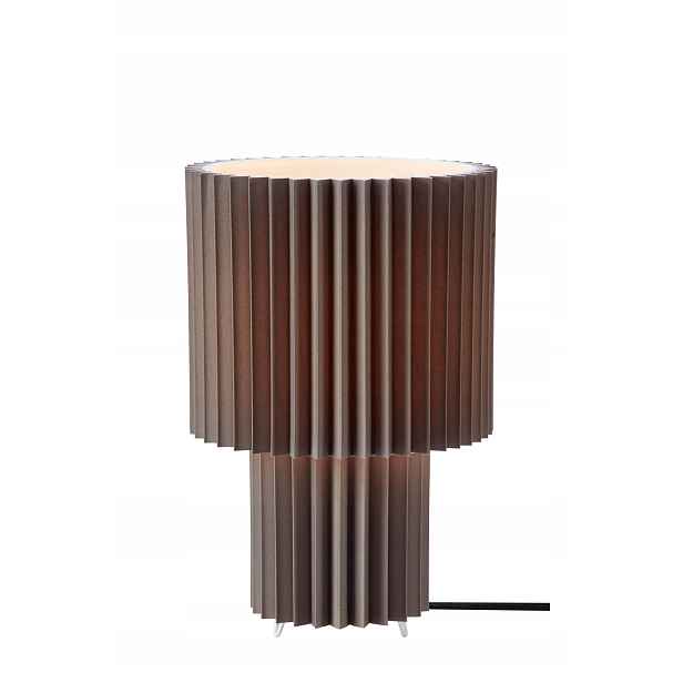 Šedá stolní lampa Catis E27 Grey 108896 Markslojd do moderního obývacího pokoje
