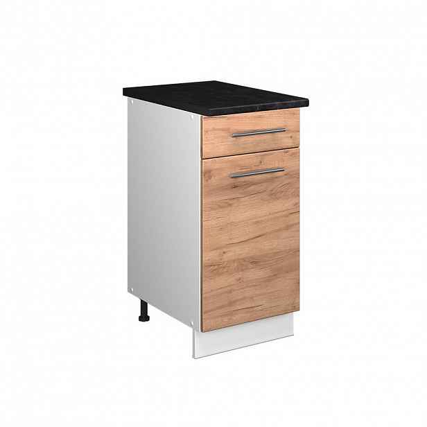 Vicco SPODNÍ SKŘÍŇKA PRO DŘEZ/VARNOU DESKU Fame-Line Zlatý mocný dub 40 cm , PD Antracit