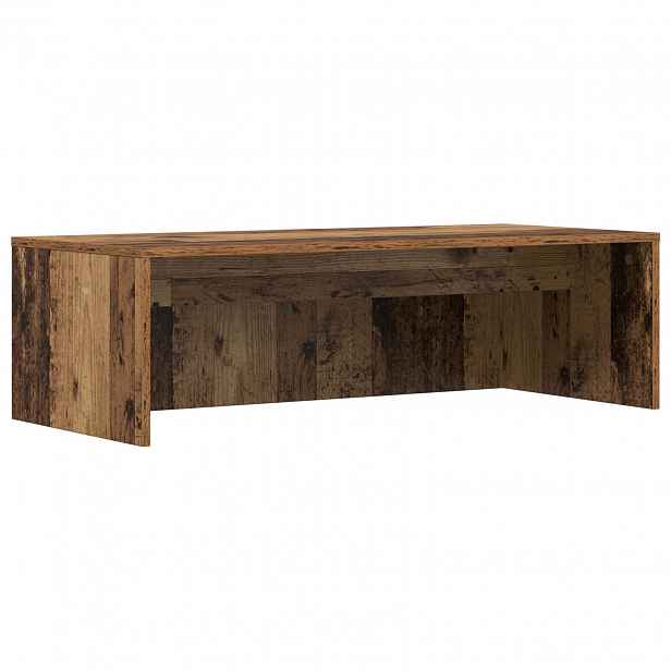 vidaXL Nástěnný stolek Staré dřevo Kompozitní dřevo 100 x 45 x 30 cm