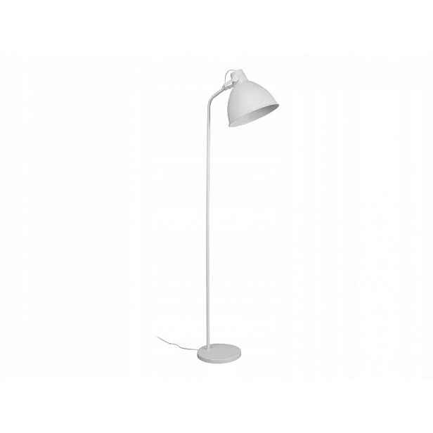 Podlahová lampa Livarno Home 472535 E27 4,2 W bílá