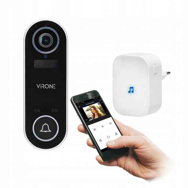 Bezdrátový Zvonek S Wi-fi Kamerou: Tuya Virone VDB-1