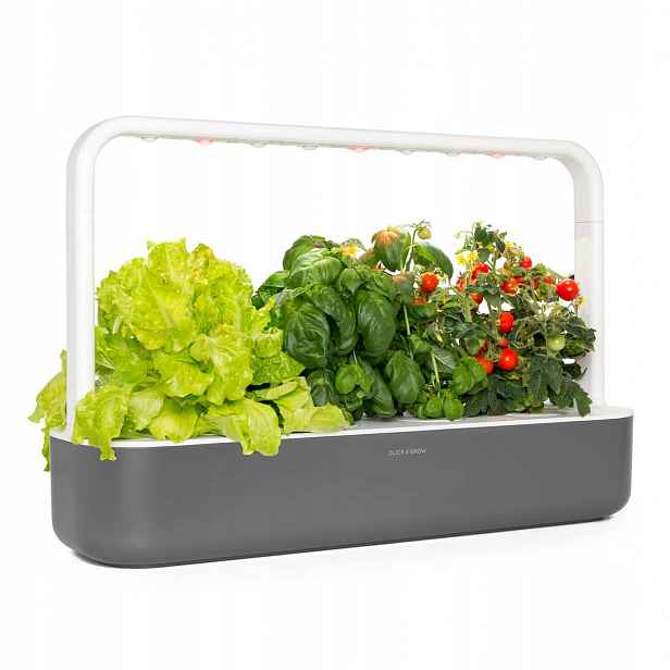 Click and Grow Květináč s Led lampou pro pěstování Smart Garden 9 Starter Kit