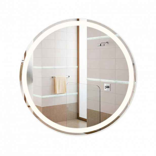 Nettlife KOUPELNOVÉ zrcadlo Mainz s LED osvětlením Ø70 cm