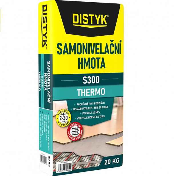 Samonivelační hmota na podlahy S300 DISTYK 20kg CZ/SK