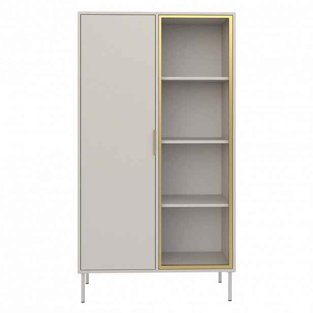 Selsey VITRÍNA Vena kašmír 90 cm