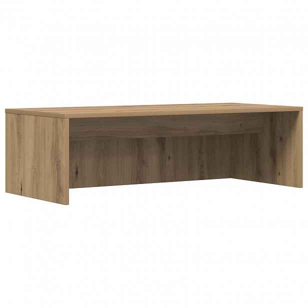 vidaXL Nástěnný stolek Artisanový dub Kompozitní dřevo