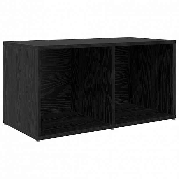vidaXL Sestava TV skříněk 72 x 35 x 37 cm Černá Kompozitní dřevo