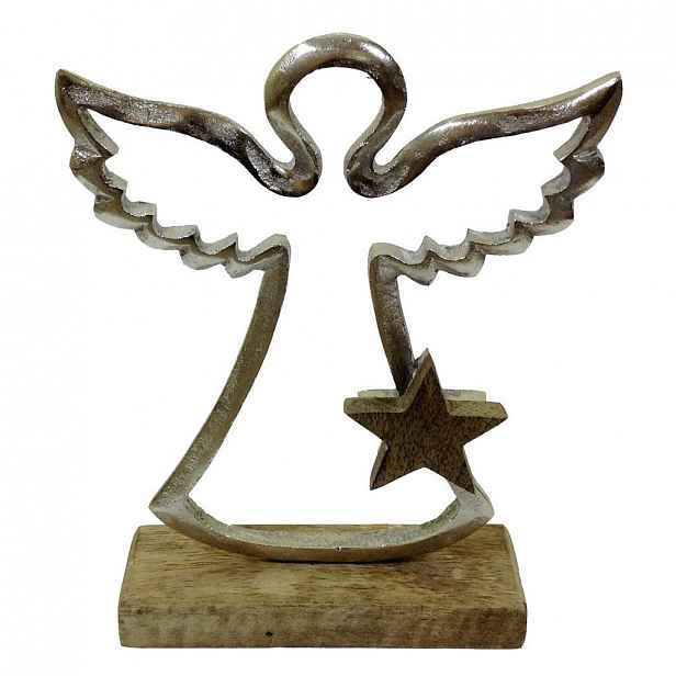 XXXLutz DEKORAČNÍ ANDĚL X-Mas - Dekorativní sošky - 0057090086